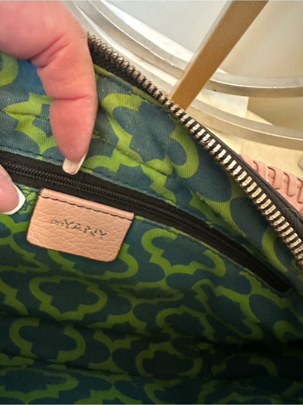 orYANY Pink Leather Crossbody Bag - Women - Picture 12 of 14